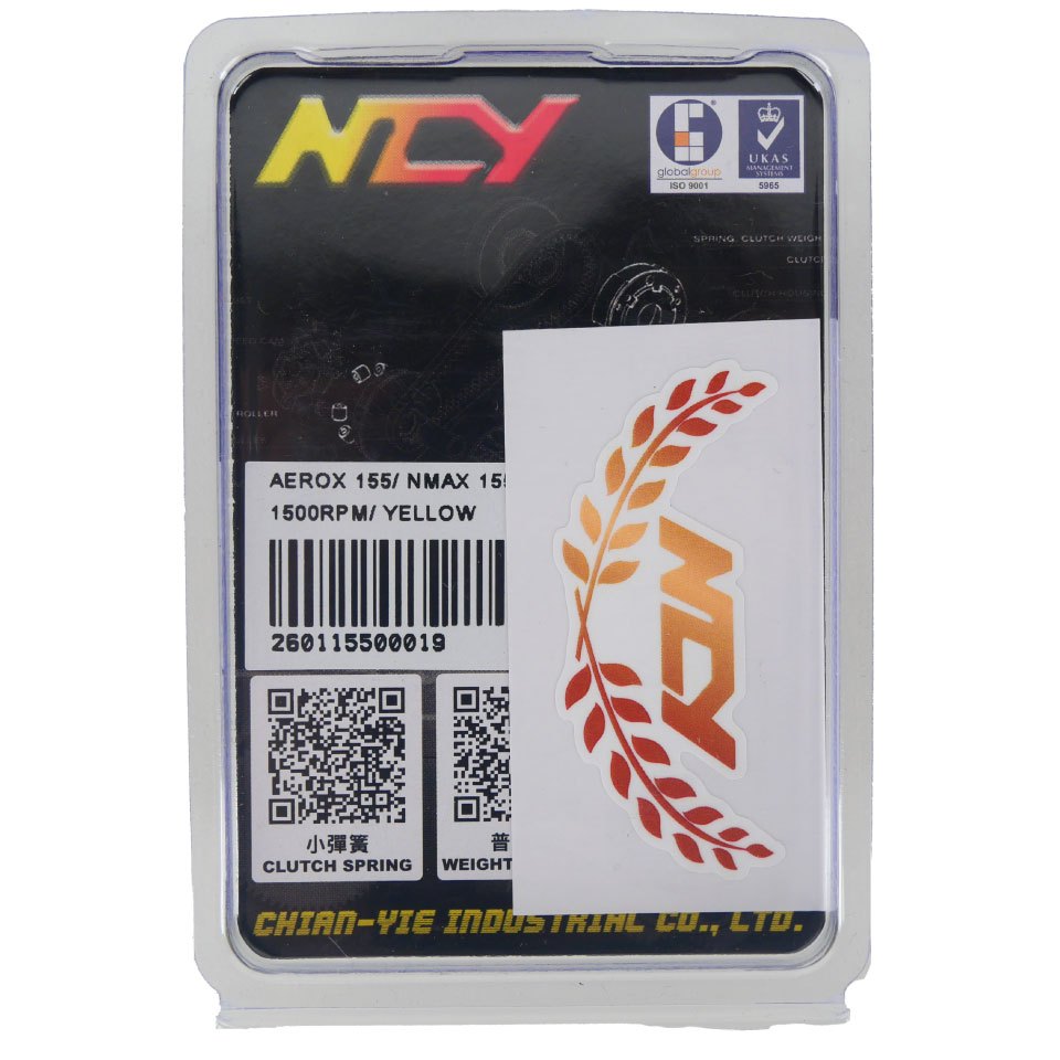 NCY สปริงก้อนคลัทช์ FOR YAMAHA AEROX 155, N-MAX 155 (1000/1500 RPM) - รูปที่ 4