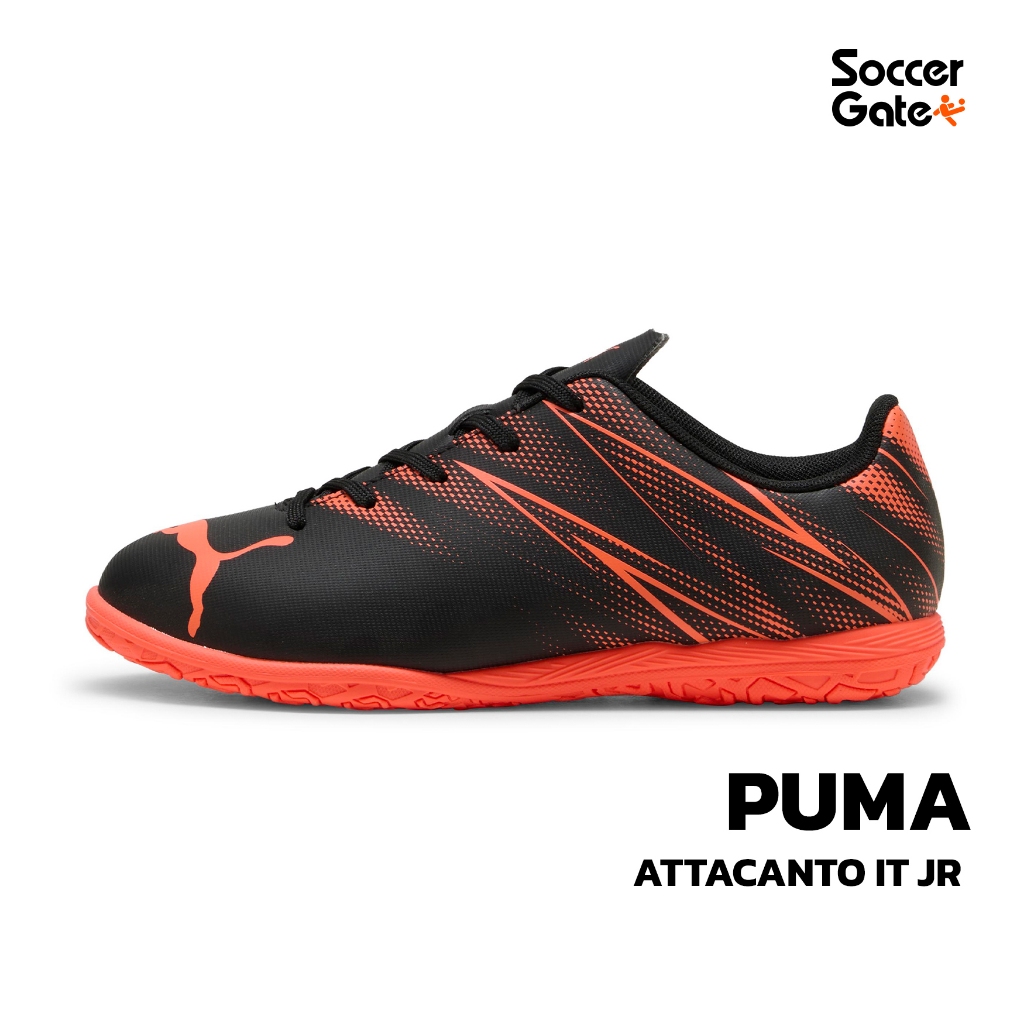 PUMA ATTACANTO IT JR รองเท้าฟุตบอลร้อยปุ่ม (เด็ก) ของแท้ [โค้ด SOCC07JUL ลดสูงสุด 500 เมื่อซื้อครบ 3000]