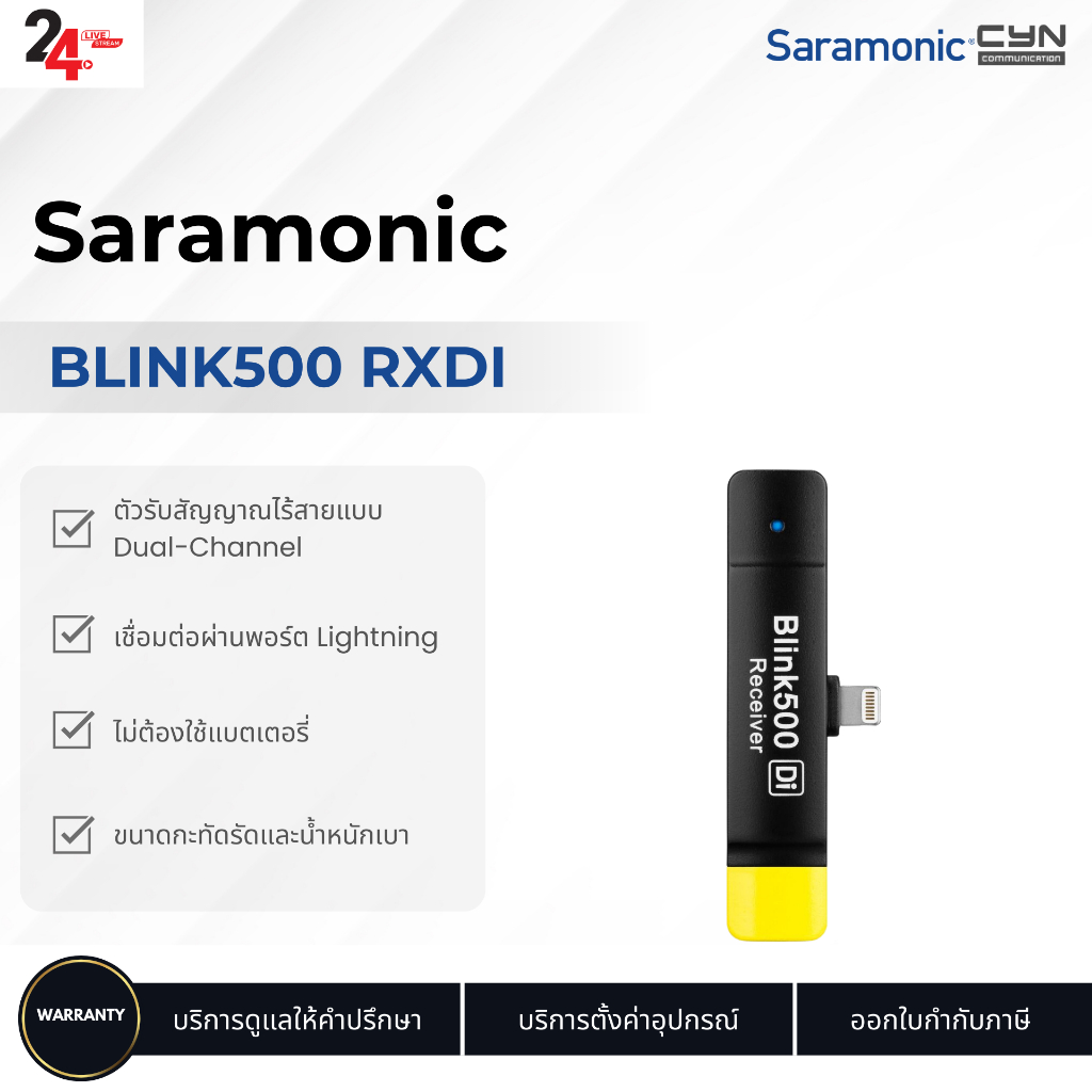 Saramonic Blink500 RXDi