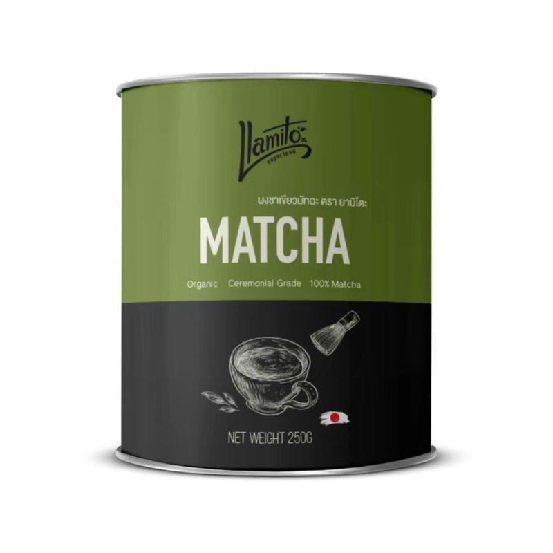 🔥พร้อมส่ง🔥ผงมัทฉะ ออร์แกนิค ตรา ยามิโตะ(Llamito)