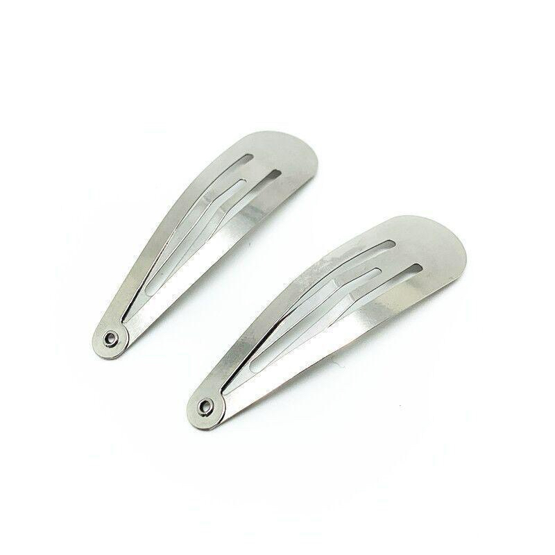 แพค 50 ชิ้น ขนาด 5 ซม. กิ๊บติดผม / แผ่นรองกิ๊บ กิ๊บเป๊าะแป๊ะ กิ๊บแฮนด์เมด กิ๊บเปล่า พร้อมส่งจากไทย ขายโดยคนไทย - รูปที่ 2