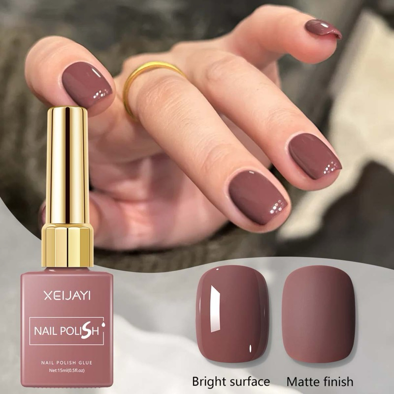 สีทาเล็บเจล XEIJAYI สีโทนกะปินู้ดๆ ขนาด 15ml สินค้าพร้อมส่ง