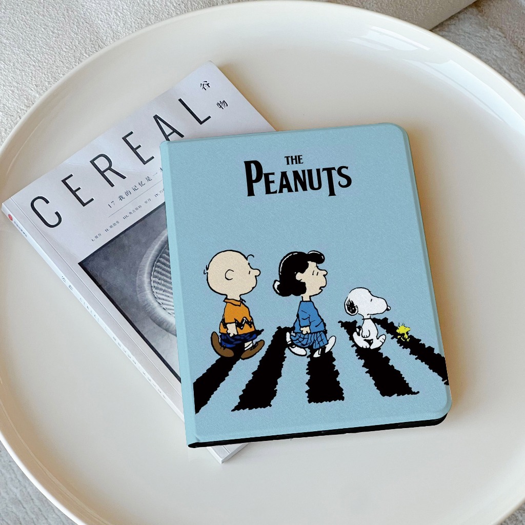 🚀จัดส่งจากกรุงเทพฯ🚀เคสipad Snoopy Gen11 Pro13 2024 Mini7 Air6 11 Gen9 การ์ตูน เคสไอแพด Gen8 Gen11 - รูปที่ 4