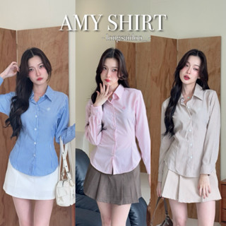 AMY SHIRT : เสื้อเชิ้ตแขนยาว Longsaidoo_