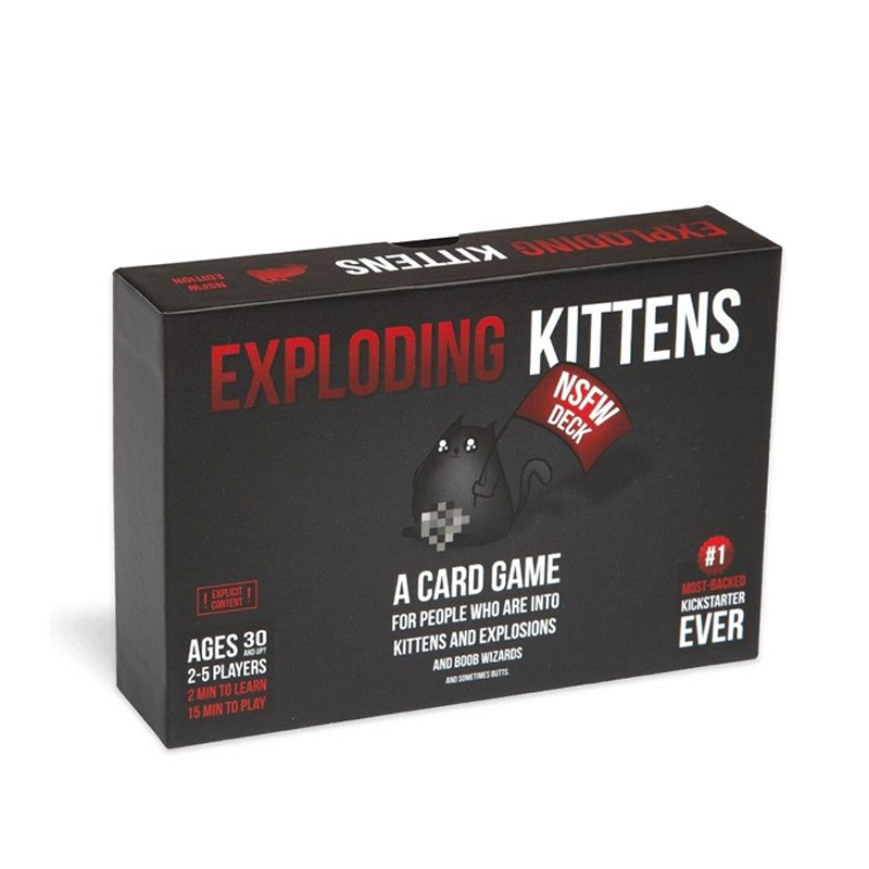 Exploding Kittens Board Game (ภาษาอังกฤษ) บอร์ดเกม แมวระเบิด (เหมียวระเบิด)