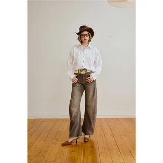 TGDA.CO - กางเกงยีนส์ Body Girl รุ่น Kenny Barrel Leg Jeans (new color released!) (พร้อมส่ง)