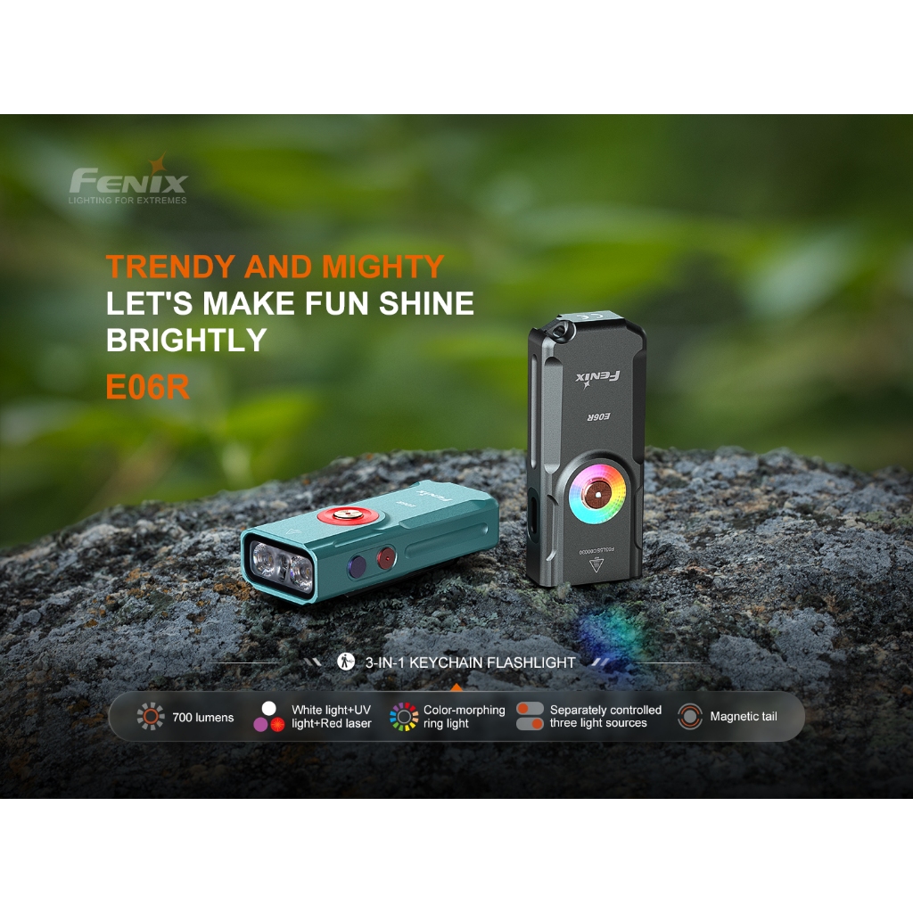 ไฟฉาย FENIX E06R สว่าง 700 LUMENS – โปรปัง