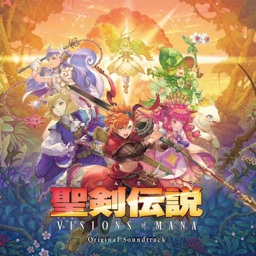 Seiken Piratetsu Visions of Mana Original Soundtrack OST เกมเพลง 5 ซีดี
