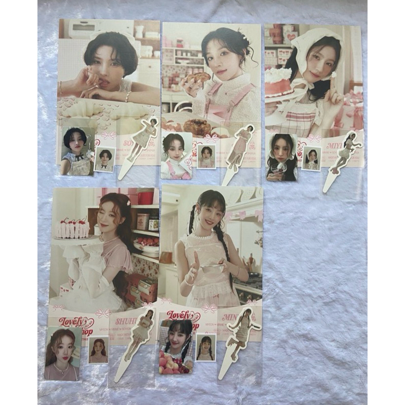 พร้อมส่ง gidle ssgt 2025 แยกเมม