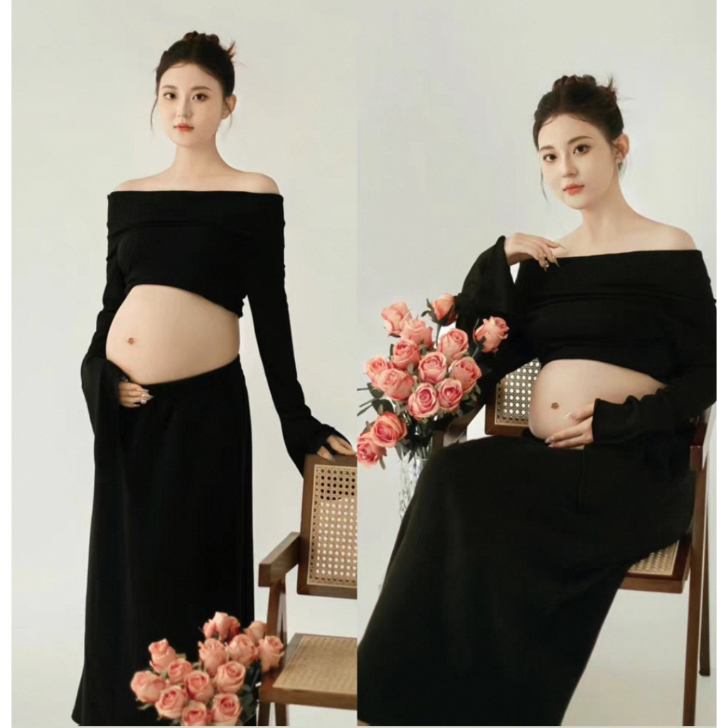 ( STUDIO 2 ชิ้น ) P069-1 ชุดเซ็ตสำหรับถ่ายสaตูงาน 2 ชิ้นค่ะ เสื้อ + กระโปรง