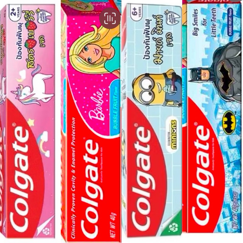 Colgate ยาสีฟันสำหรับเด็ก คอลเกต สตรอเบอร์รี่ เจล40/80 กรัมเด็กColgate Strawberry40/80gU48XX43