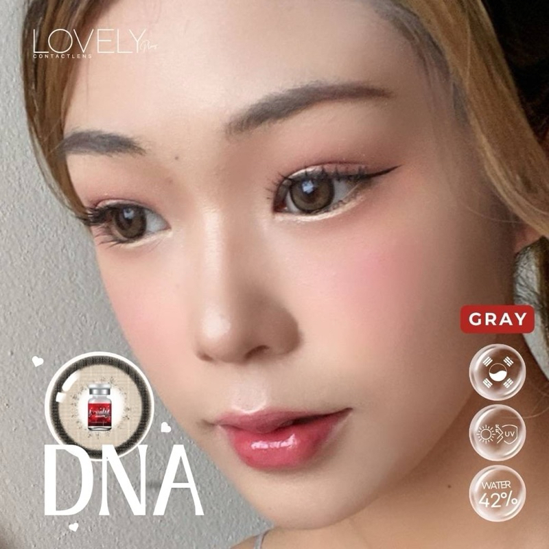 คอนแทคเลนส์ลาย   DNA