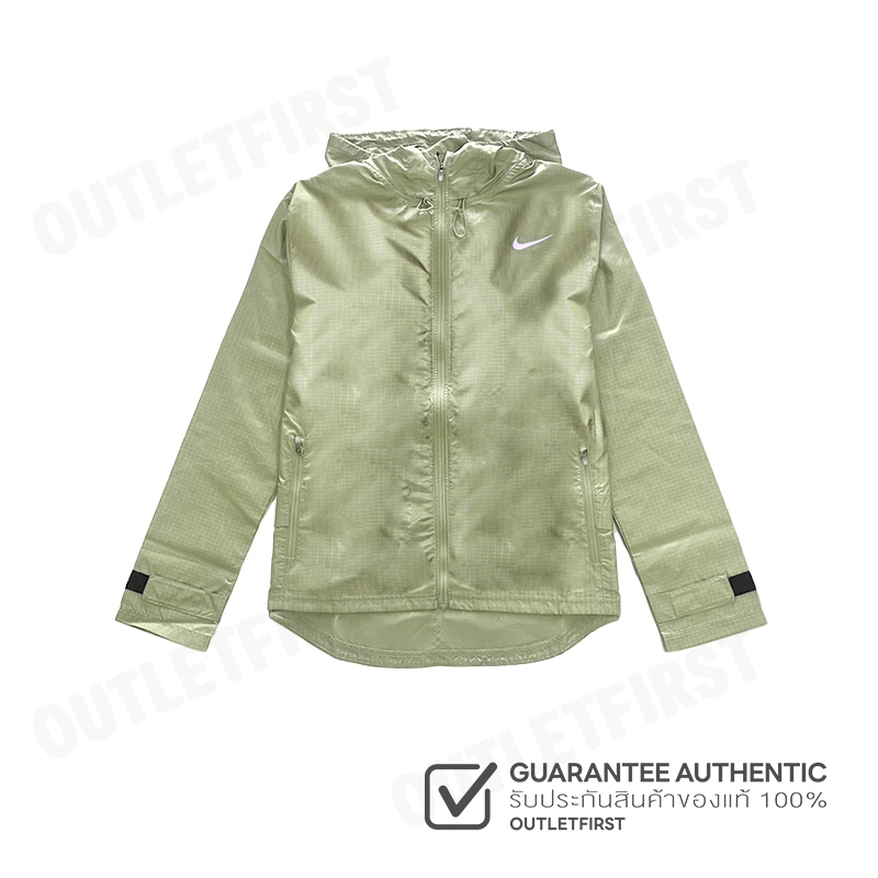 NIKE รุ่น NIKE ESSENTIAL WOMEN'S RUNNING JACKET CODE: CU3218 386 เสื้อแจ็คเก็ตแขนยาว เสื้อแจ็คเก็ต เ