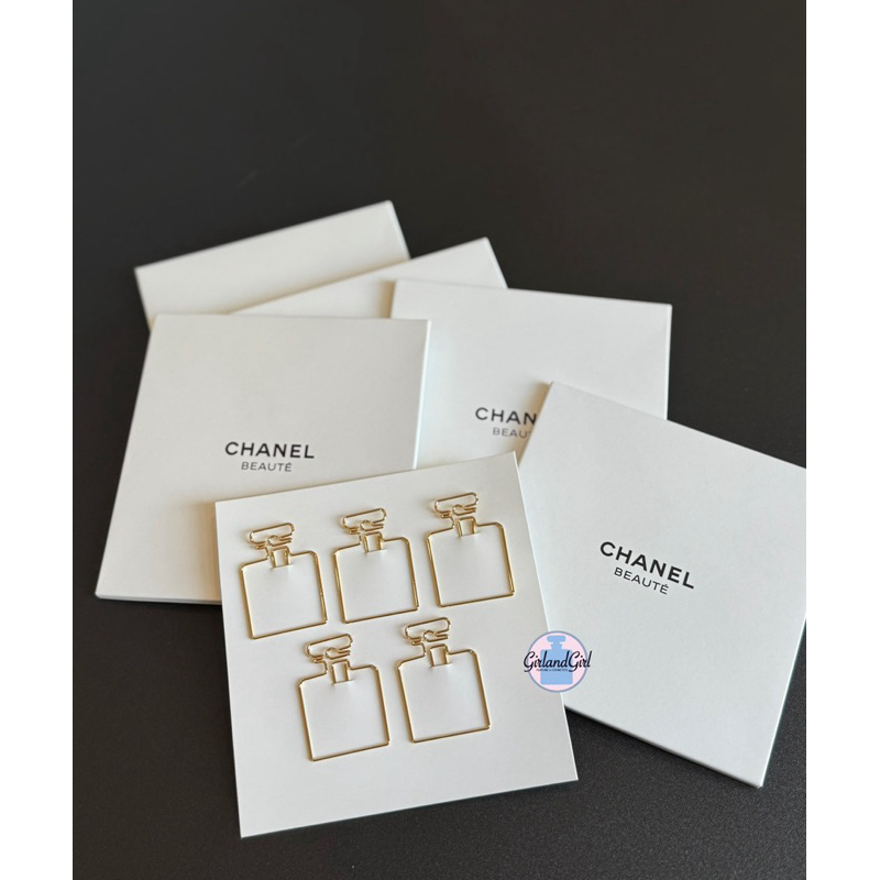คลิปหนีบกระดาษ Chanel รูปขวดน้ำหอม