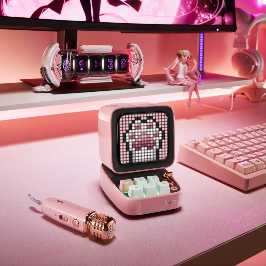 Divoom Ditoo Mic (5th Gen) Pixel Art Speaker ลำโพงไร้สาย พร้อมไมโคโฟน