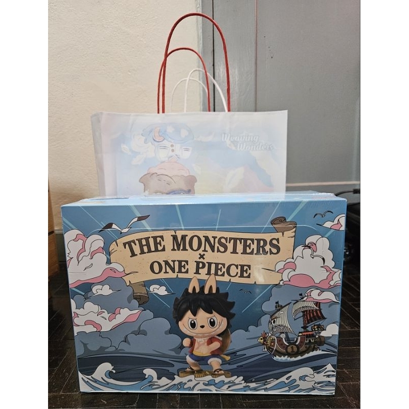 (พร้อมส่ง)​THE MONSTERS × One Piece Series Figures, Labubu One Piece ยกกล่อง