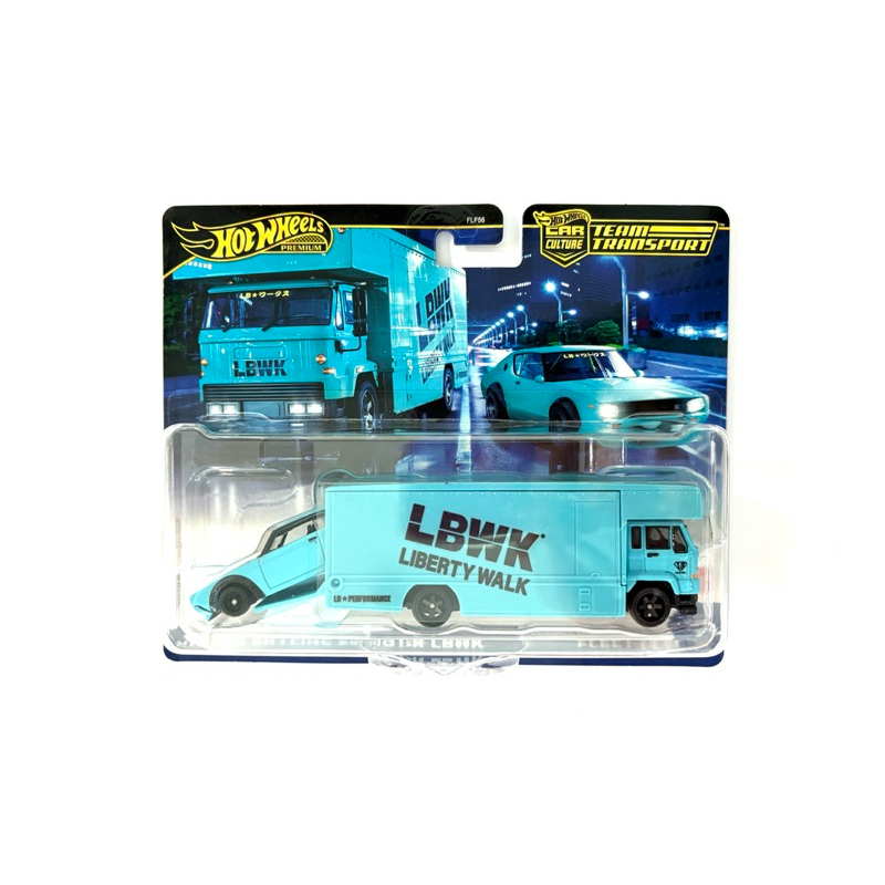 Hot Wheels | NISSAN SKYLINE 2000GT-R LBWK - TEAM TRANSPORT |‼️แพคมีรอยยับบางๆ มุมยับ โปรดอ่านคำชี้แจงก่อนสั่งซื้อ‼️