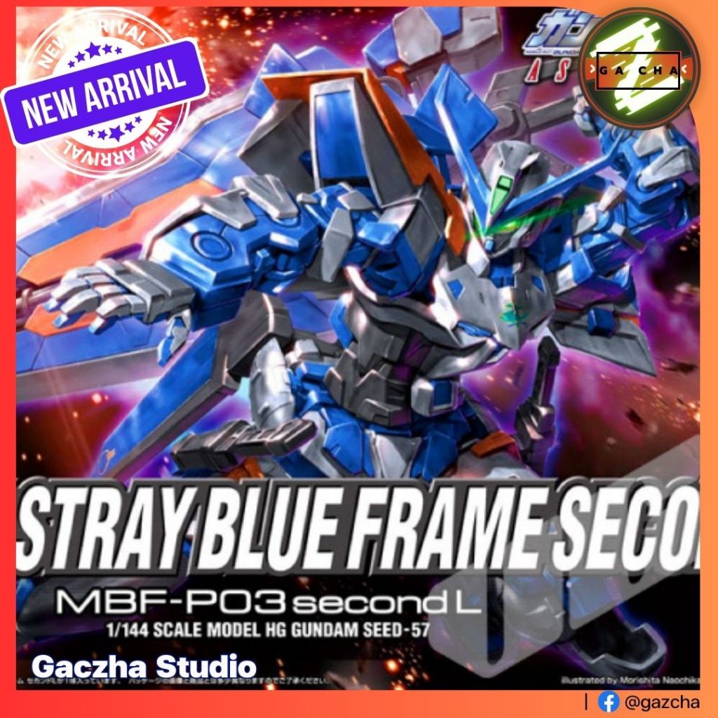 [IN STOCK] 1/144 HG Gundam Astray Blue Frame 2nd L