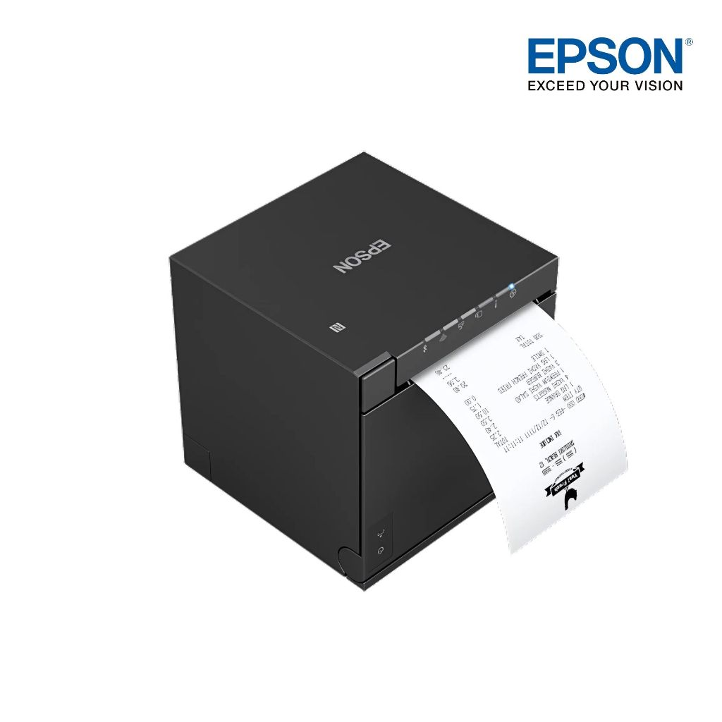 เครื่องพิมพ์ใบเสร็จระบบความร้อน Epson รุ่น TM-M30III ตัดกระดาษอัติโนมัติ Port USB+LAN+Bluetooth+WIFI - รูปที่ 3