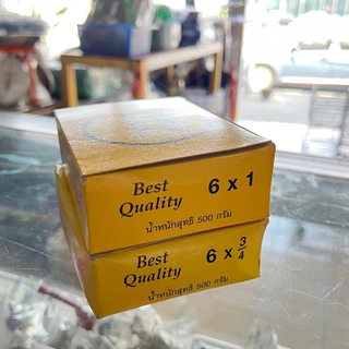 สกรูยิงฝ้า สีดํา ตราปลาทองคู่ 500 กรัม ขนาด 6 x 3/4 และ 6 x 1 นิ้ว, สกรูไดร์วอลล์ สกรูยิงแผ่นยิปซั่ม