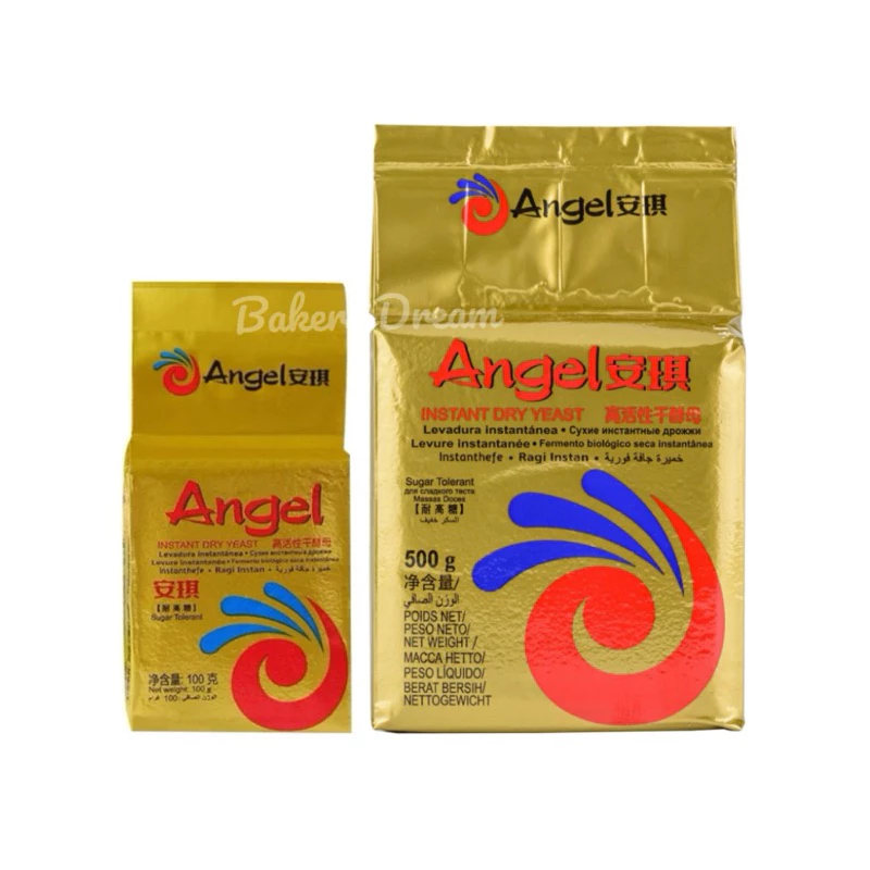 ยีสต์ยี่ห้อ Angel สูตรหวาน (ถุงสีทอง)