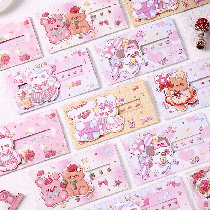(แบบG3) การ์ดอวยพร การ์ดอวยพรลายน่ารัก การ์ดดีไซน์สวย การ์ดอวยพรลายน้องหมี