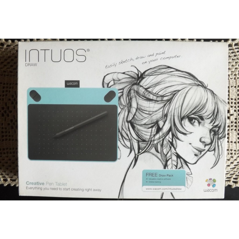 เมาส์ปากกา Wacom Intuos Draw Pen Tablet มือสอง สภาพดีมาก