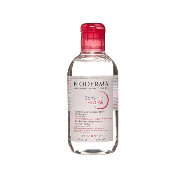 Bioderma Sensibio H2O AR Anti Redness Make-Up Remover Micellar Water 100ml, 250ml, 500ml, 850ml / Sebium 100ml