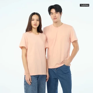 Yuedpao เสื้อยืดคอกลม ผ้านุ่มใส่สบาย ไม่ย้วย ไม่หด ไม่ต้องรีด เสื้อยืดสีพื้น Set pastel [NEW]