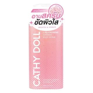 Cathy Doll แอลกลูต้าไธโอนชาวเวอร์บอดี้สครับ 400ml เคที่ดอลล์