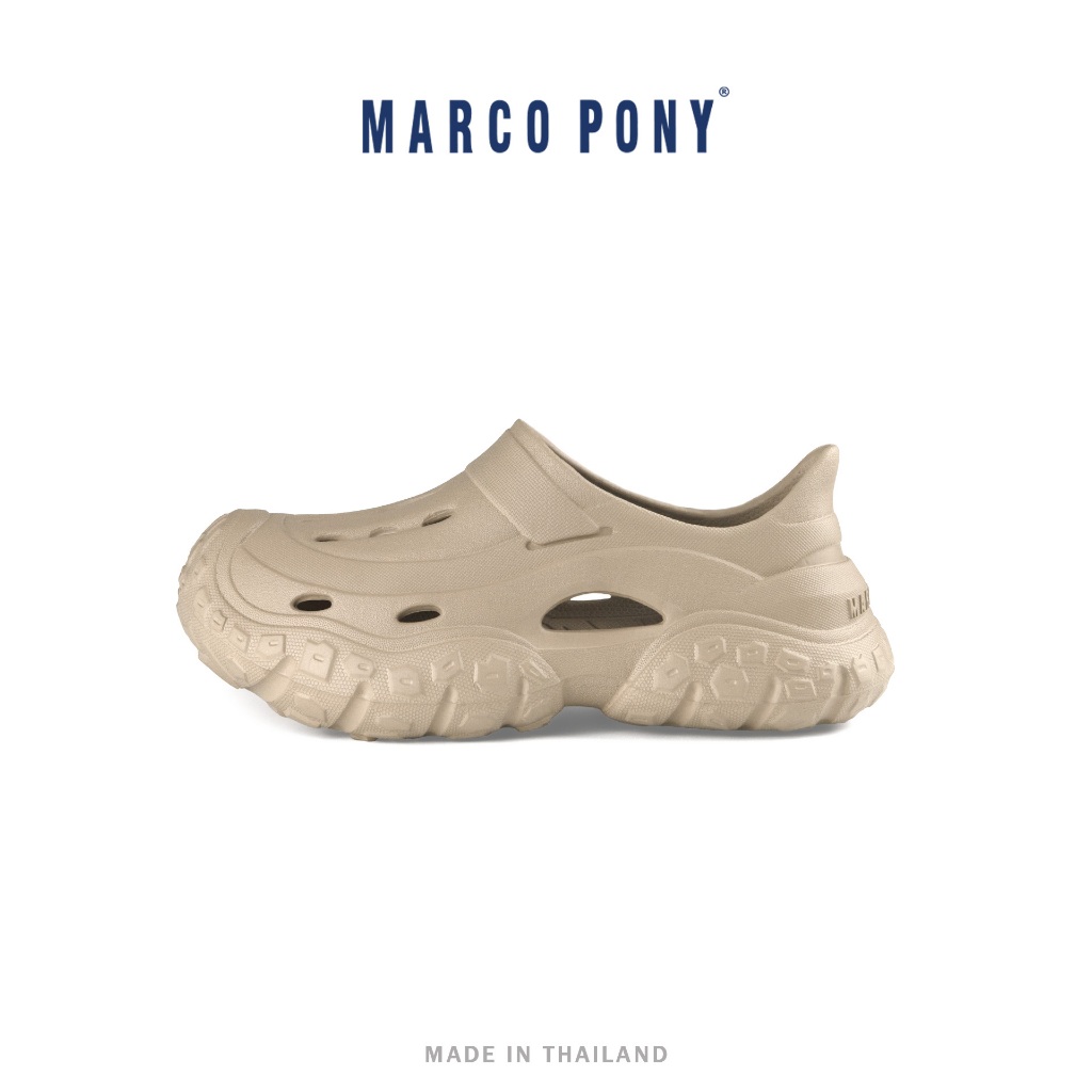 Marco Pony รองเท้าแตะแบบสวม รองเท้าพื้นนิ่ม สามารถใส่ได้ผู้ชายและผู้หญิง ยาง EVA พื้นหนานุ่ม Size 37-43 รุ่น MH9026