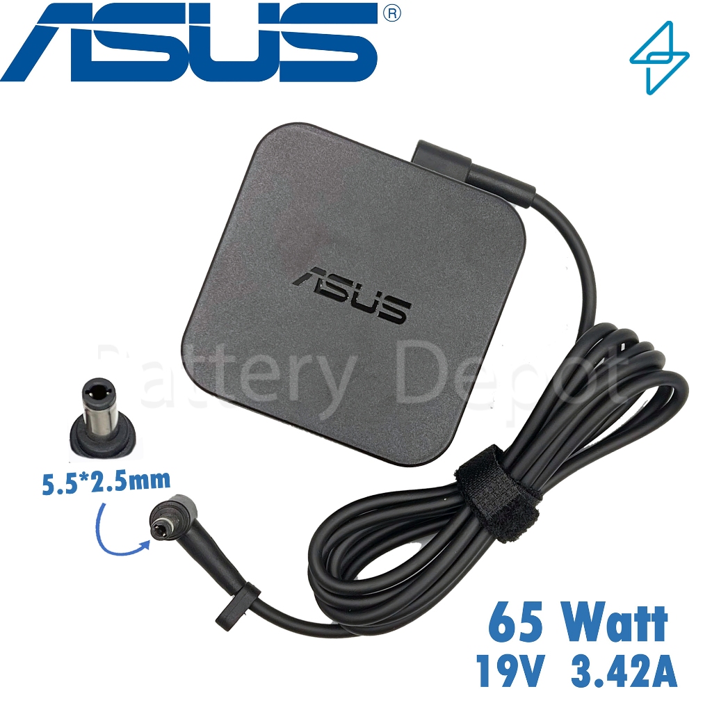 [สายไฟแยก] Asus Adapter ของแท้ VivoBook S300CA S400CA S500CA S550CA S56CA S56CB S56CM V500CA-DB71T ส