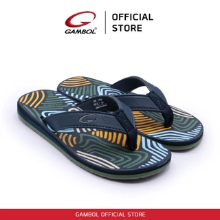 GAMBOL แกมโบล HAVE FUN รองเท้าแตะหูหนีบเด็ก รุ่น GK11453 Size 31-35