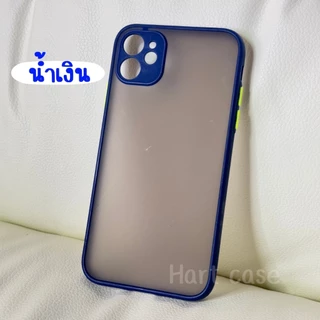 เคส ขอบสีหลังขุ่น กันกล้อง VIVO - Y11 Y12 Y15 Y17 Y20 Y20S Y12A Y12S Y21 Y21S Y21T Y33T Y33S