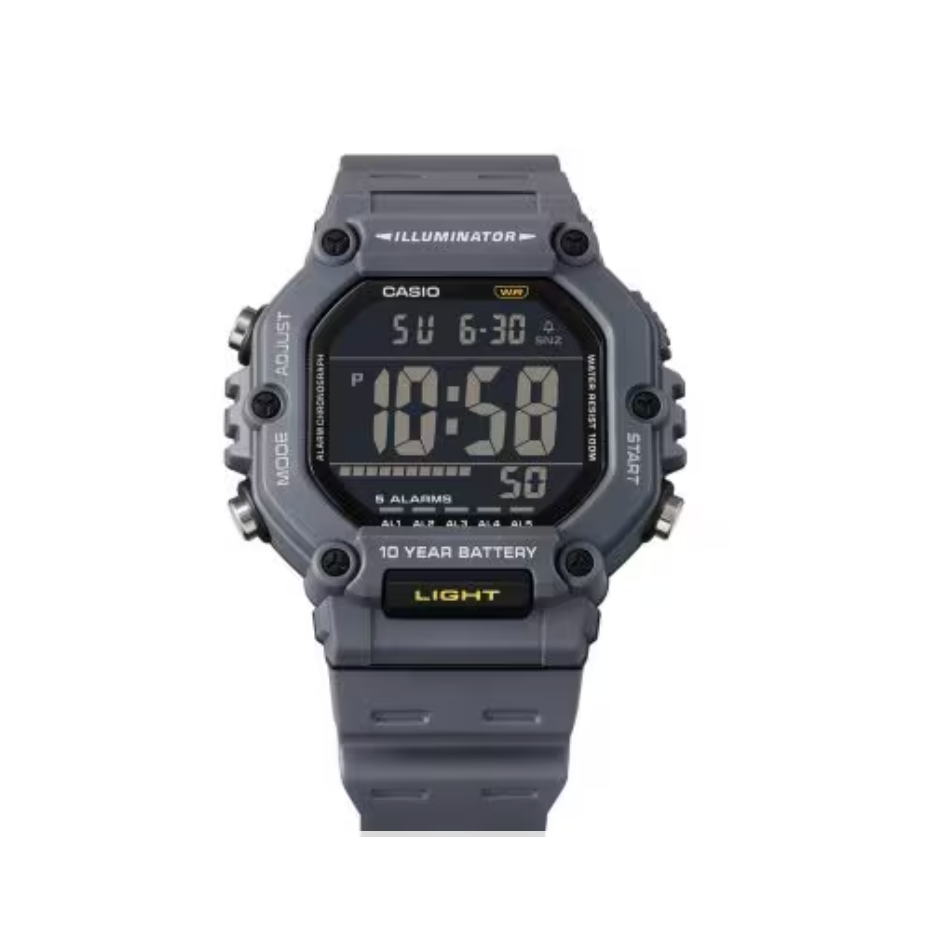 casio ของแท้ประกันศูนย์ นาฬิกาคาสิโอ ผู้ชาย AE1600 รุ่น AE-1600H/ SMILE168 ประกันศูนย์cmg/c-thong