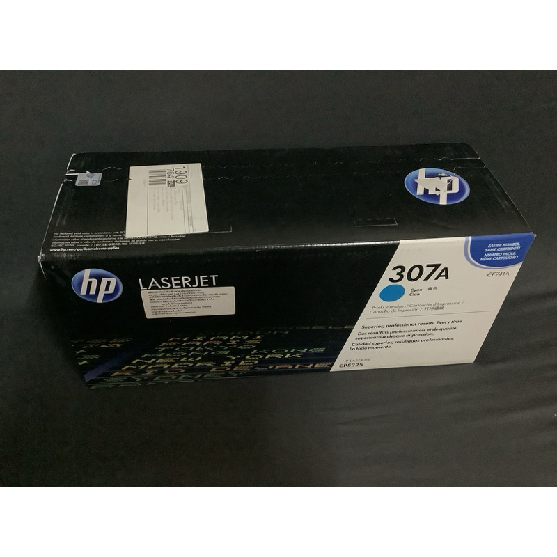 มือ1ตลับหมึก ปีเก่า-HP CE741A สีฟ้า(370A)ปีผลิต-sep 2015/CE740A,CE742A,CE743A/ตลับหมึก โทนเนอร์ ชุดส