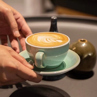 LOVERAMICS ชุดแก้วกาแฟเซรามิค รุ่น EGG Set (Cup & Saucer) - Potters Colors