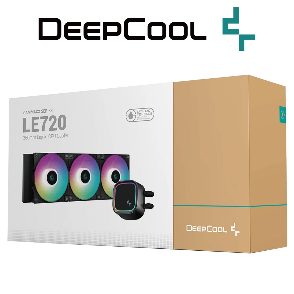 Deepcool LE520 LE720 ARGB ชุดน้ำปิดระบายความร้อน CPU ขนาด 240mm 360mm LGA 1700 LGA 1200 AM4 AM5 Warr