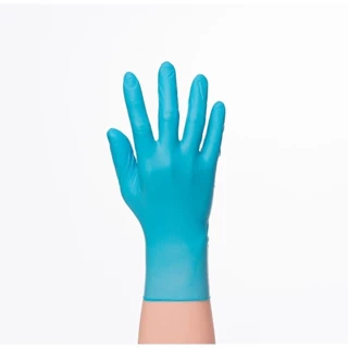ถุงมือไนไตรสีฟ้า I'M GLOVE 4.8 มิล - ถุงมือยางสังเคราะห์ ไม่มีแป้ง (1กล่อง/100ชิ้น)
