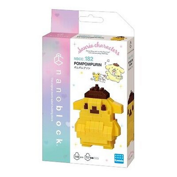 Kawada nanoblock Sanrio NBCC_182 Pom Pom Purin 4972825226384 (นาโนบล็อค)