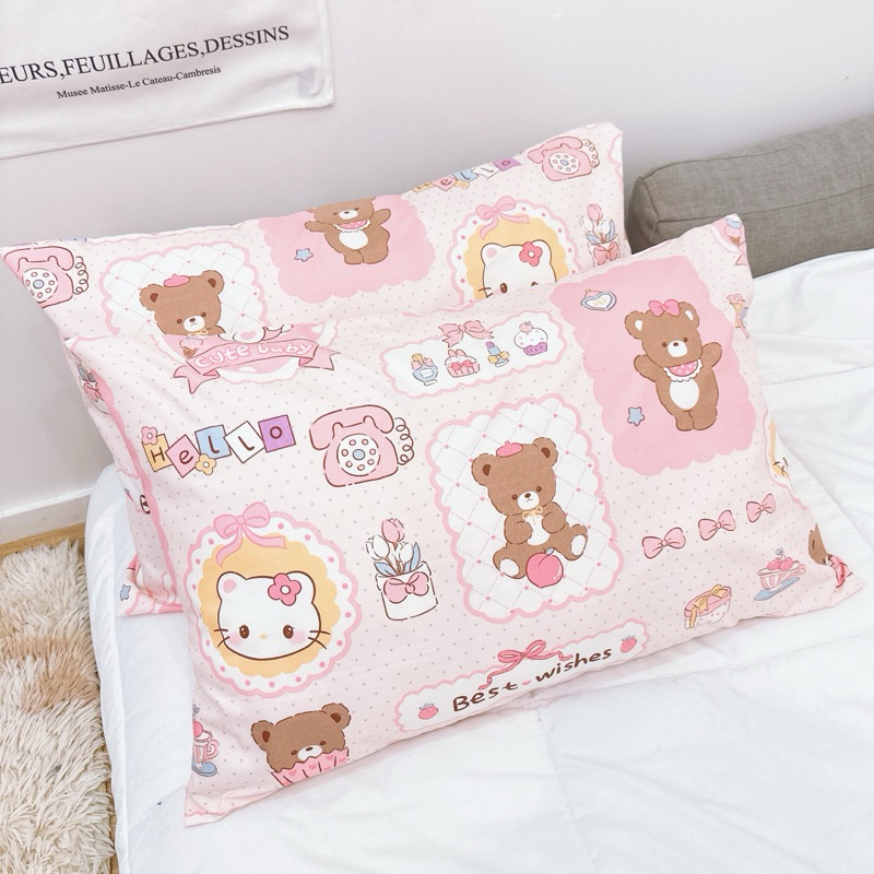 Pillow case ปลอกหมอน | ปลอกหมอนข้าง ผ้าคอตตอนเนื้อนุ่ม ลายใหม่ พร้อมส่ง🚚