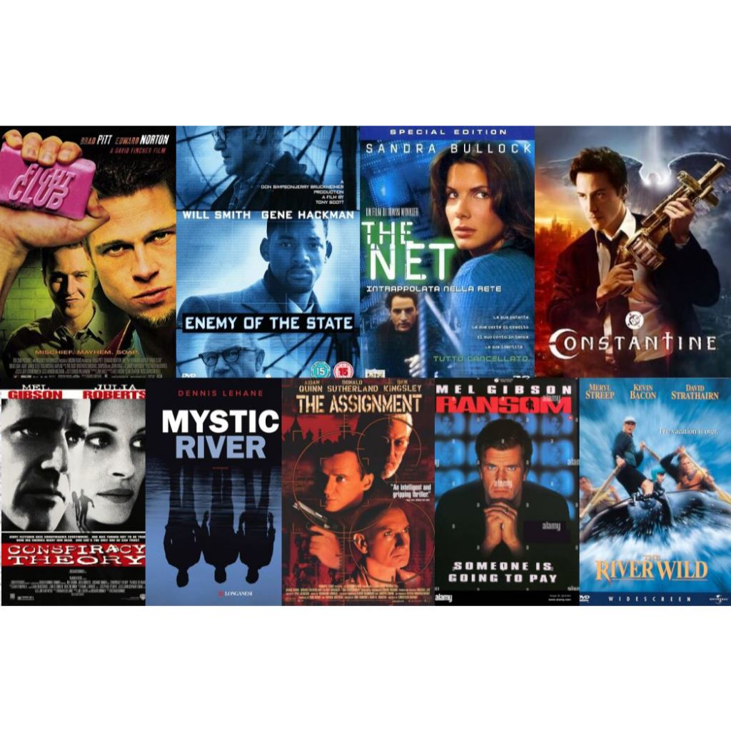 Flash Drive 64Gb Fight Club_Constantine_The Net_Ransom_Enemy of The State Full HD 1080p และ 4K