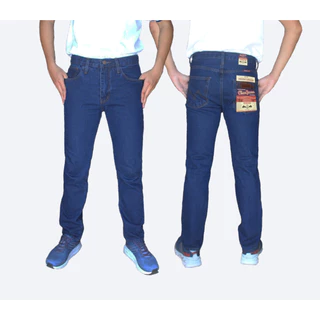 Chen Jeans กางเกงยีนส์ผู้ชาย ขากระบอกกลาง ผ้าไม่ยืด เป้าแบบซิป 3สี ดำ ยีนส์ มิดไนท์ ไซส์ 28-42 พร้อมส่ง ฟอกนุ่ม ใส่สบาย