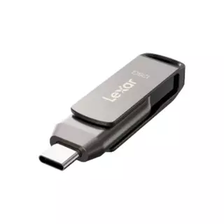 แฟลชไดร์ฟ Lexar Dual Drive D400 USB Type-C 128GB by Banana IT