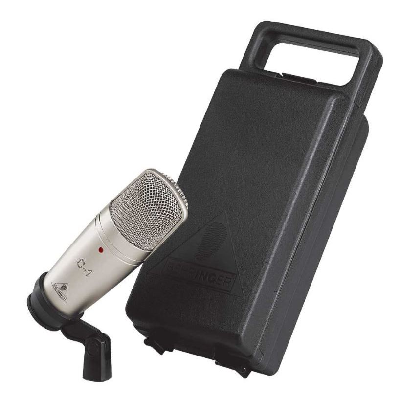Behringer C1 *ของแท้รับประกัน 1ปี* ไมโครโฟน Condenser Microphone, เสียงดี ราคาประหยัด ฟรี!! ตัวยึดขา