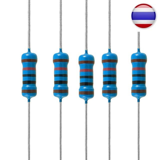 5pcs 2W 1% Metal film resistor 100K-360K ตัวต้านทาน