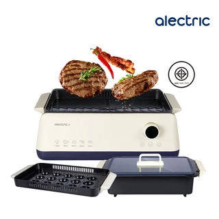 Alectric เตาย่างไฟฟ้าไร้ควัน 3 in 1 รุ่น SG1-X2 มีระบบโบลเวอร์ดูดควัน - รับประกัน3ปี