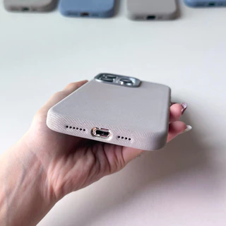 [i17] พร้อมส่ง🧵🪡 T5S191 เคสผ้าแม่เหล็ก เคสชาร์จไร้สาย เคสแข็งหุ้มผ้า เคสไอโฟน สำหรับ iPhone case12-16Plus,17Pro,17Promax