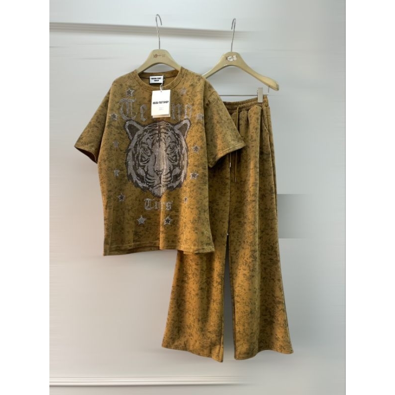 เซทผ้านิ่ม งานสวยรีดเพชรแน่นๆๆ - รูปที่ 5