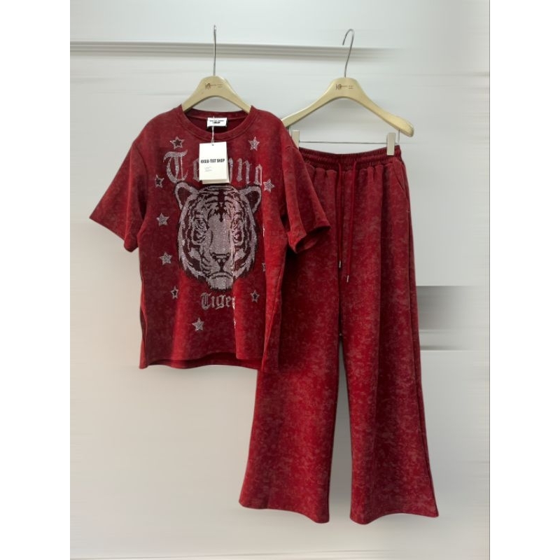 เซทผ้านิ่ม งานสวยรีดเพชรแน่นๆๆ - รูปที่ 6